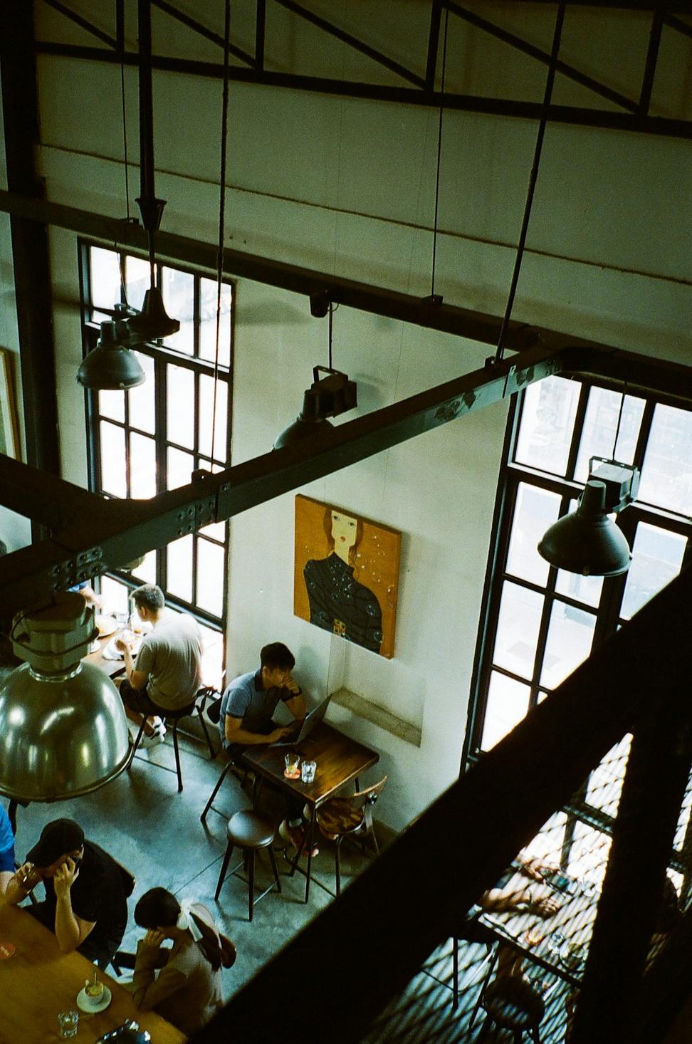 Finished live-work space